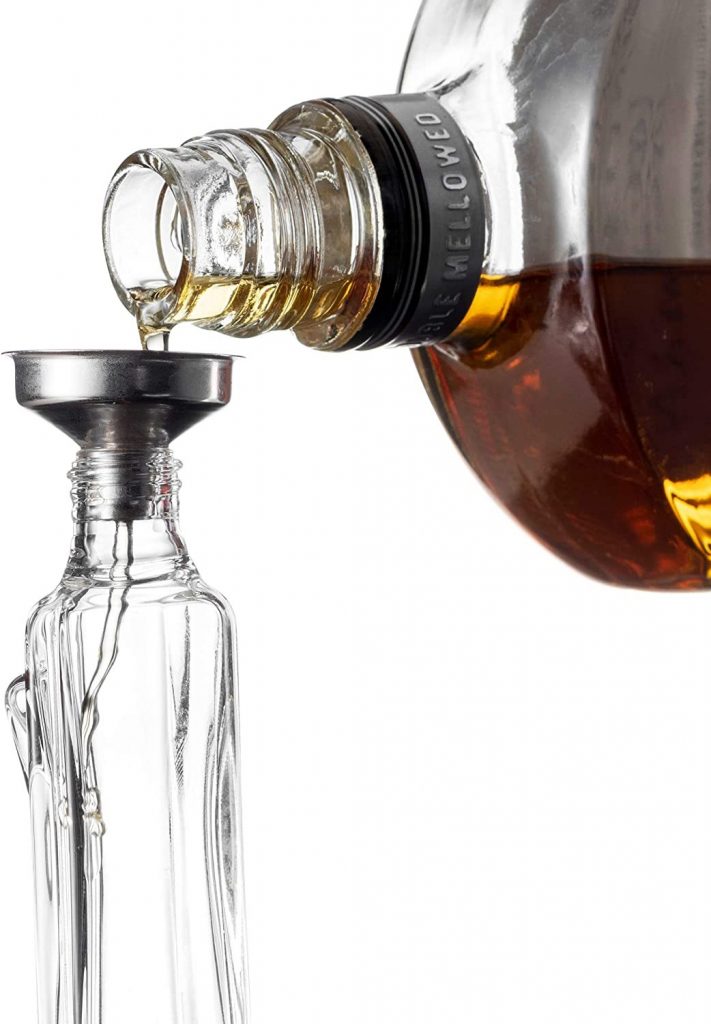 Gun Liquor Decanter Bottle and Bullet Shot Glasses DecanterX