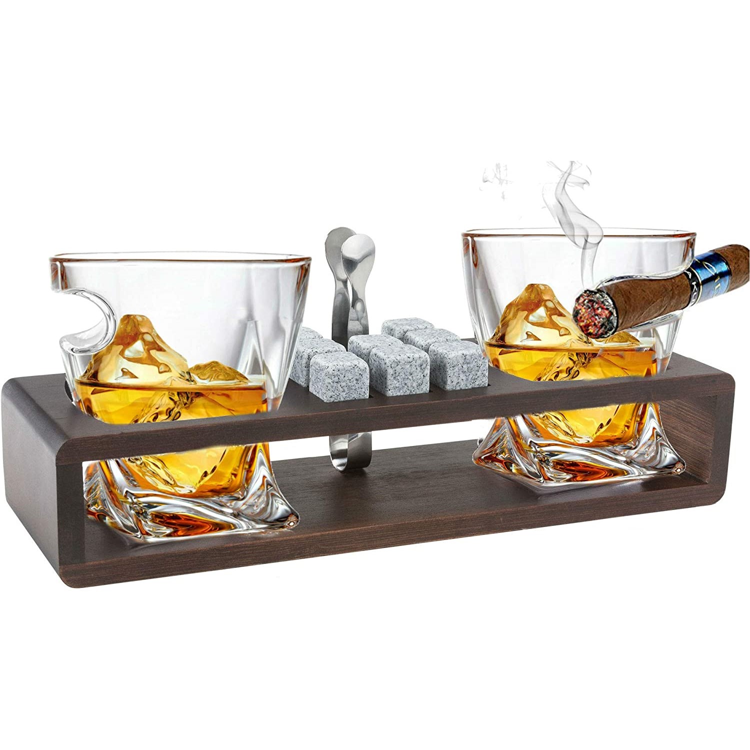 Double Old Fashioned Whiskey Glasses Set of 4 | DecanterX