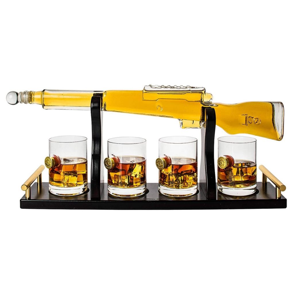 Gun Whiskey Decanter Category DecanterX